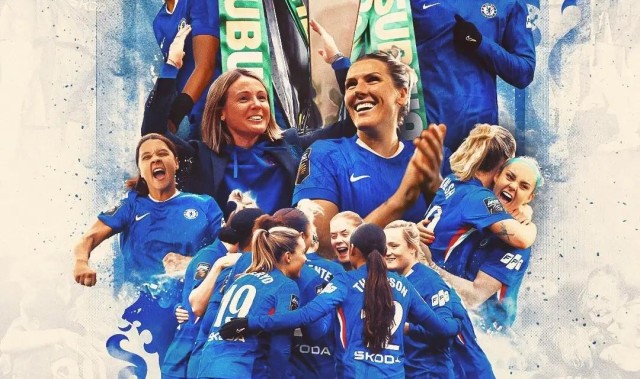 九游体育官网-2-0战胜曼联女足，切尔西女足蝉联联赛杯冠军